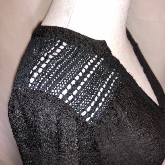 Renee C. Crochet Accented Blouse - Picture 6 of 11